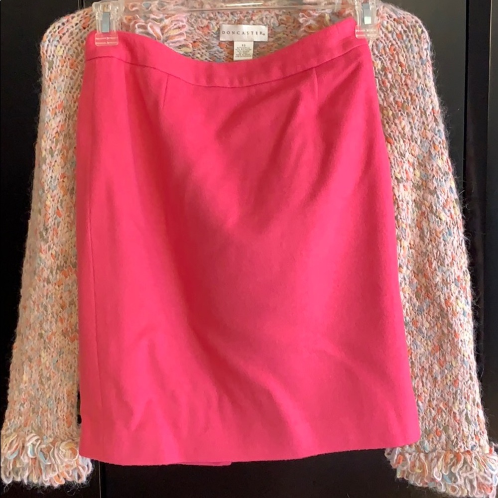 Doncaster pencil skirt in wool/cashmere